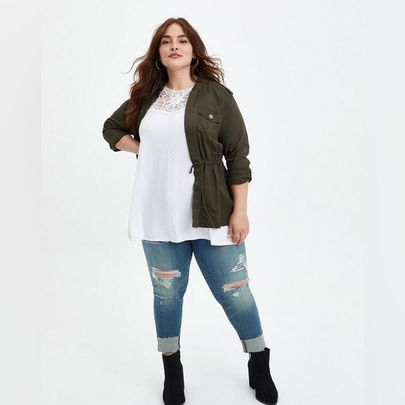 Torrid Super Soft Embriodered Tank - Picture 4 of 10